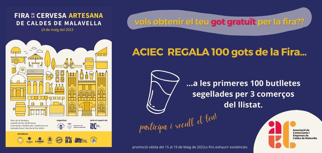 Aconsegueix el teu got. ACIEC Caldes